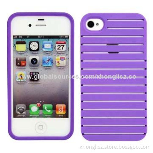 Double-layer Imported Soft TPU Mobile Phone Case for iPhone 5/5S, Any OEM/ODM Orders Highly Welcomed